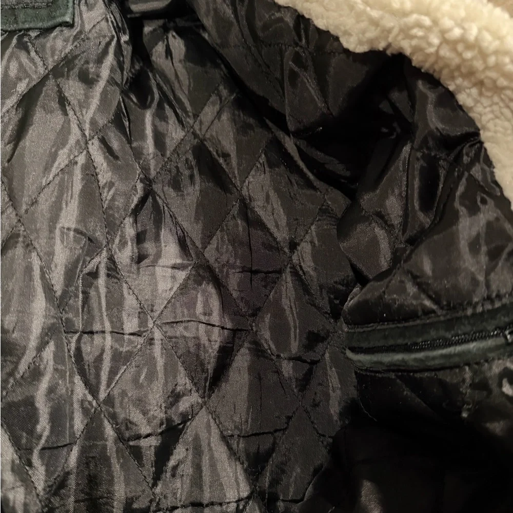 Vintage Aztec Pattern Jacket with Sherpa Lining XL - Picture 7 of 13